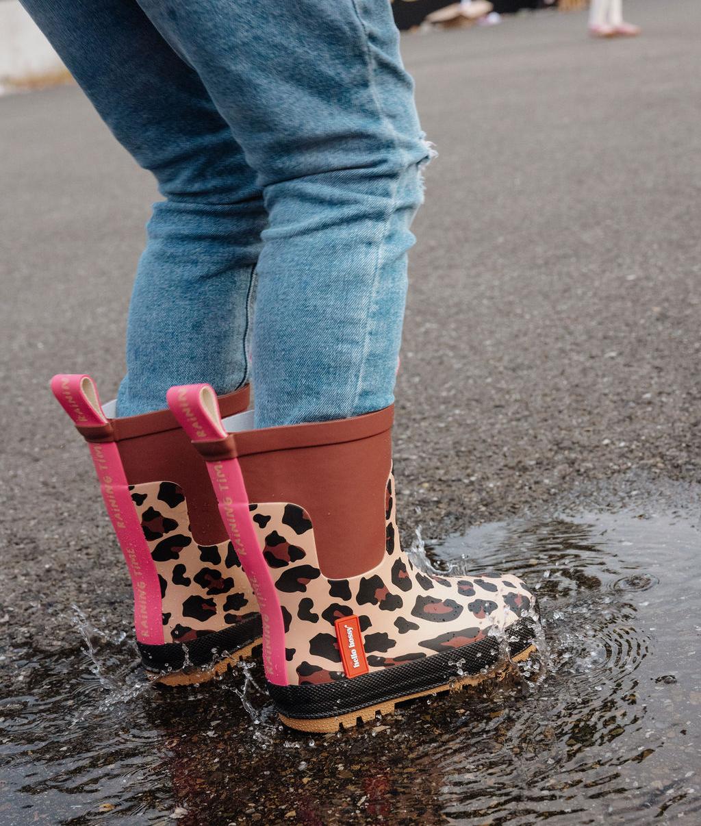 Bottes de pluie Léopard