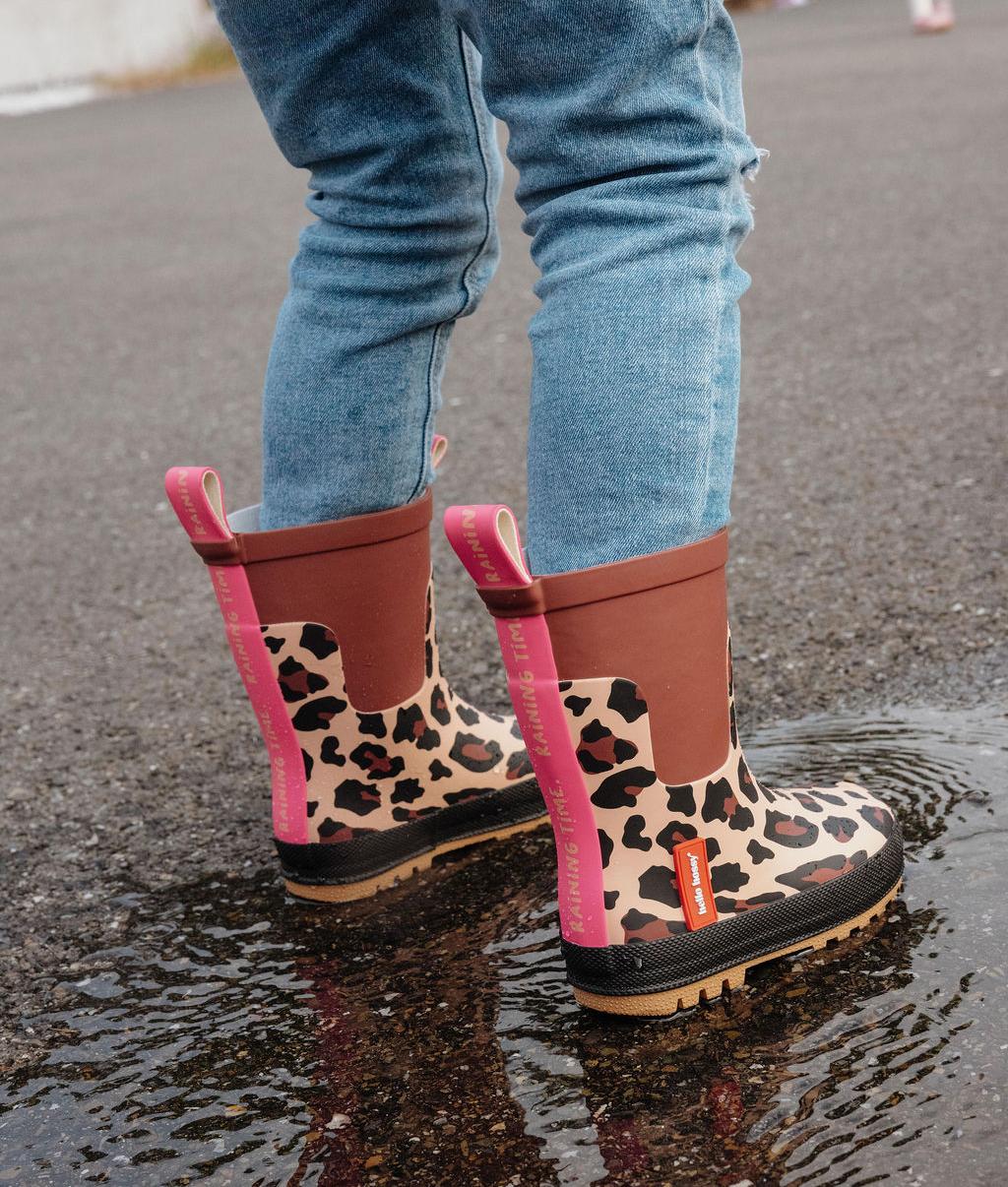 Bottes de pluie Léopard