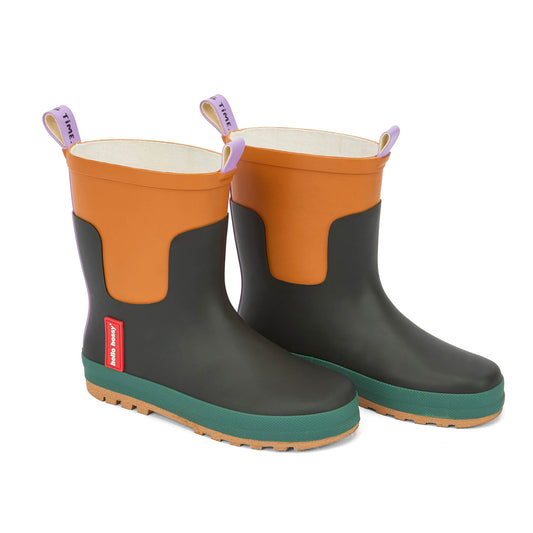 Bottes de Pluie imperméables Blackfy pour enfant – vue de 3/4