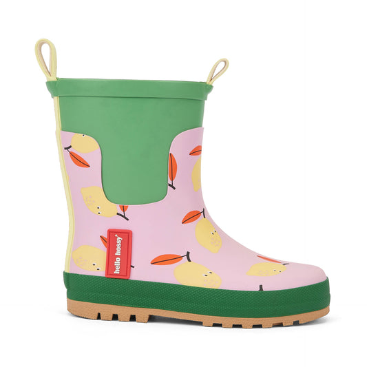 Bottes de Pluie en caoutchouc pour enfant Lemony – vue de profil