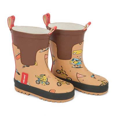 Bottes de Pluie imperméables Mascots Ride pour enfant – vue de 3/4