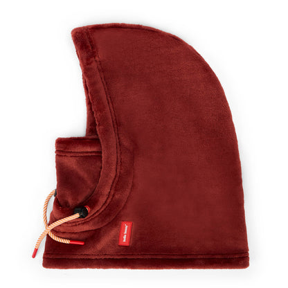 Cagoule enfant bordeaux ajustable intérieur doux Hello Hossy