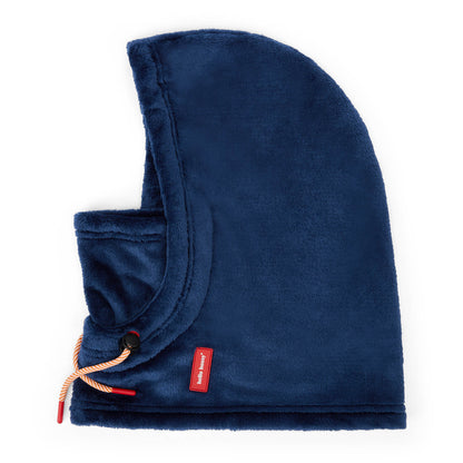 Cagoule enfant bleu polaire liens ajustables Hello Hossy