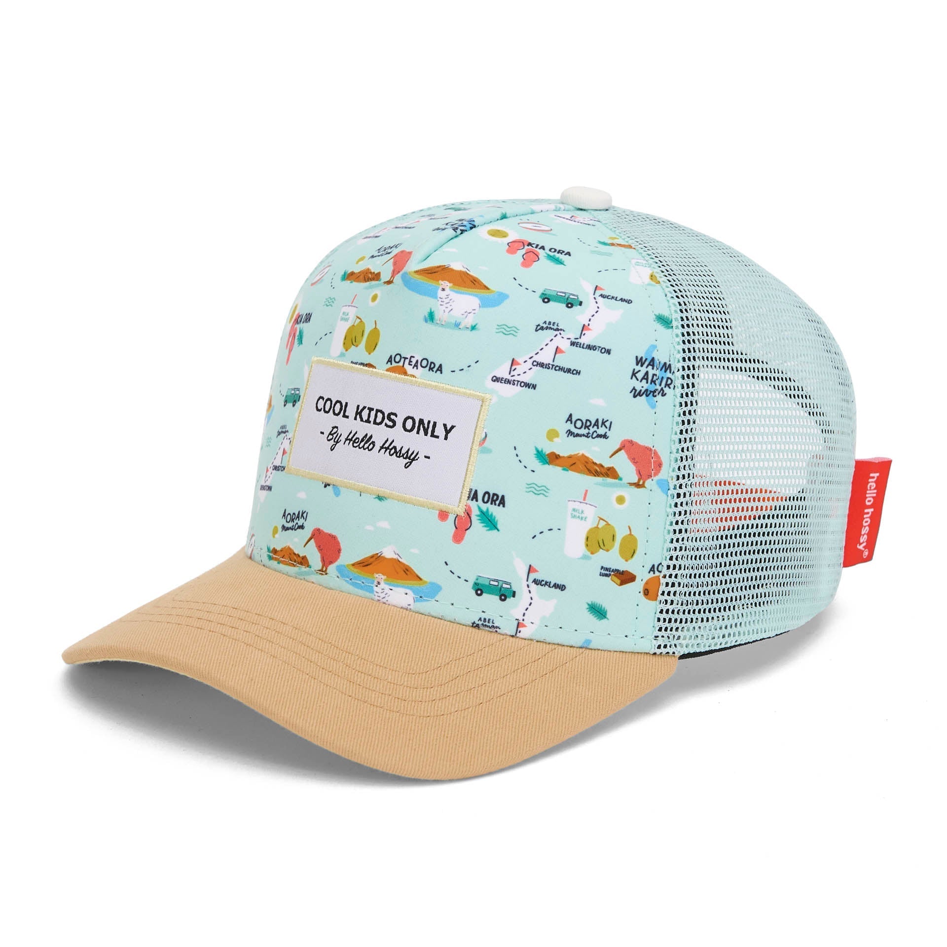 Casquette New Zealand Enfants & Bébés, Cool Kids Only, Hello Hossy