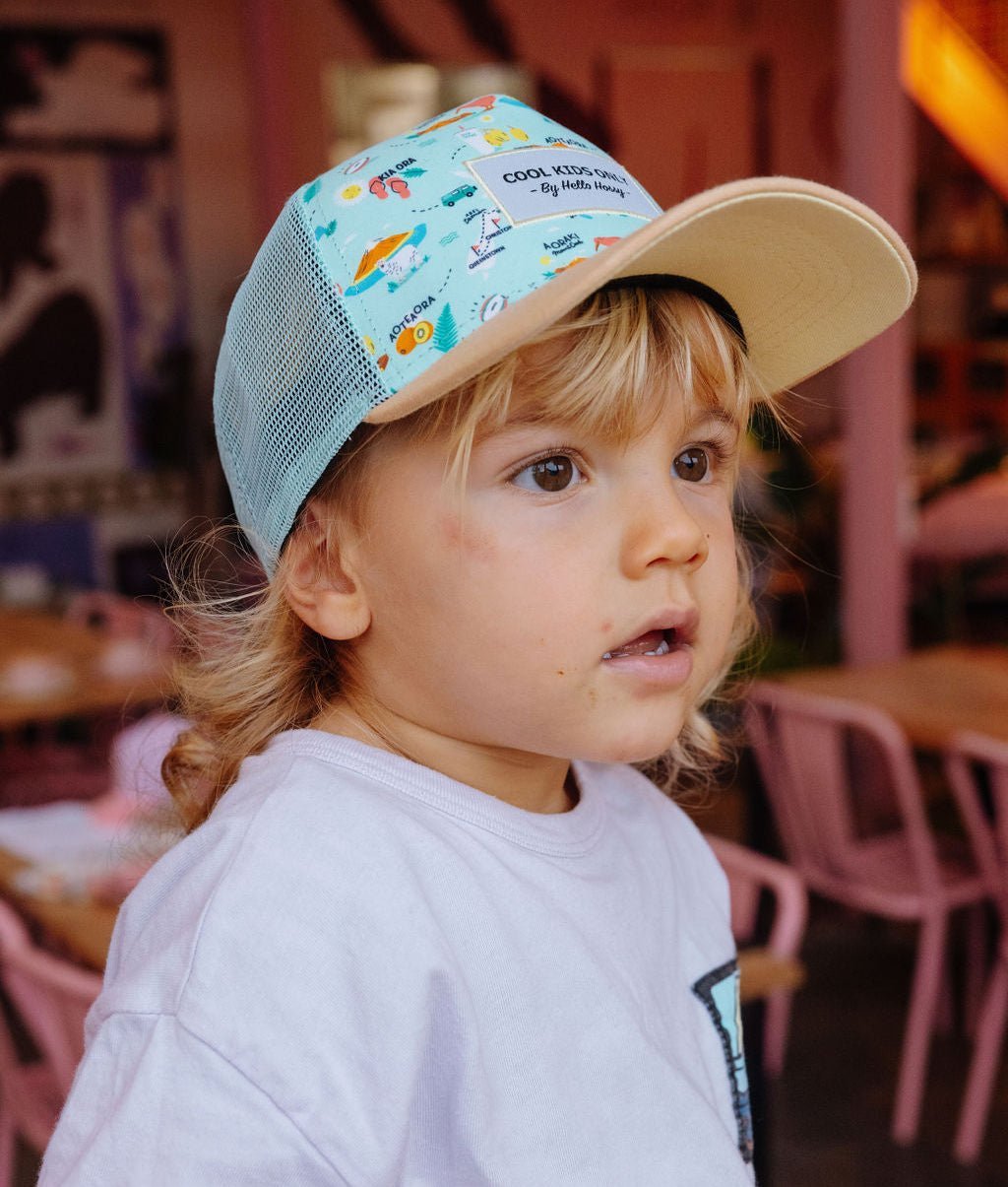 Casquette New Zealand Enfants & Bébés, Cool Kids Only, Hello Hossy