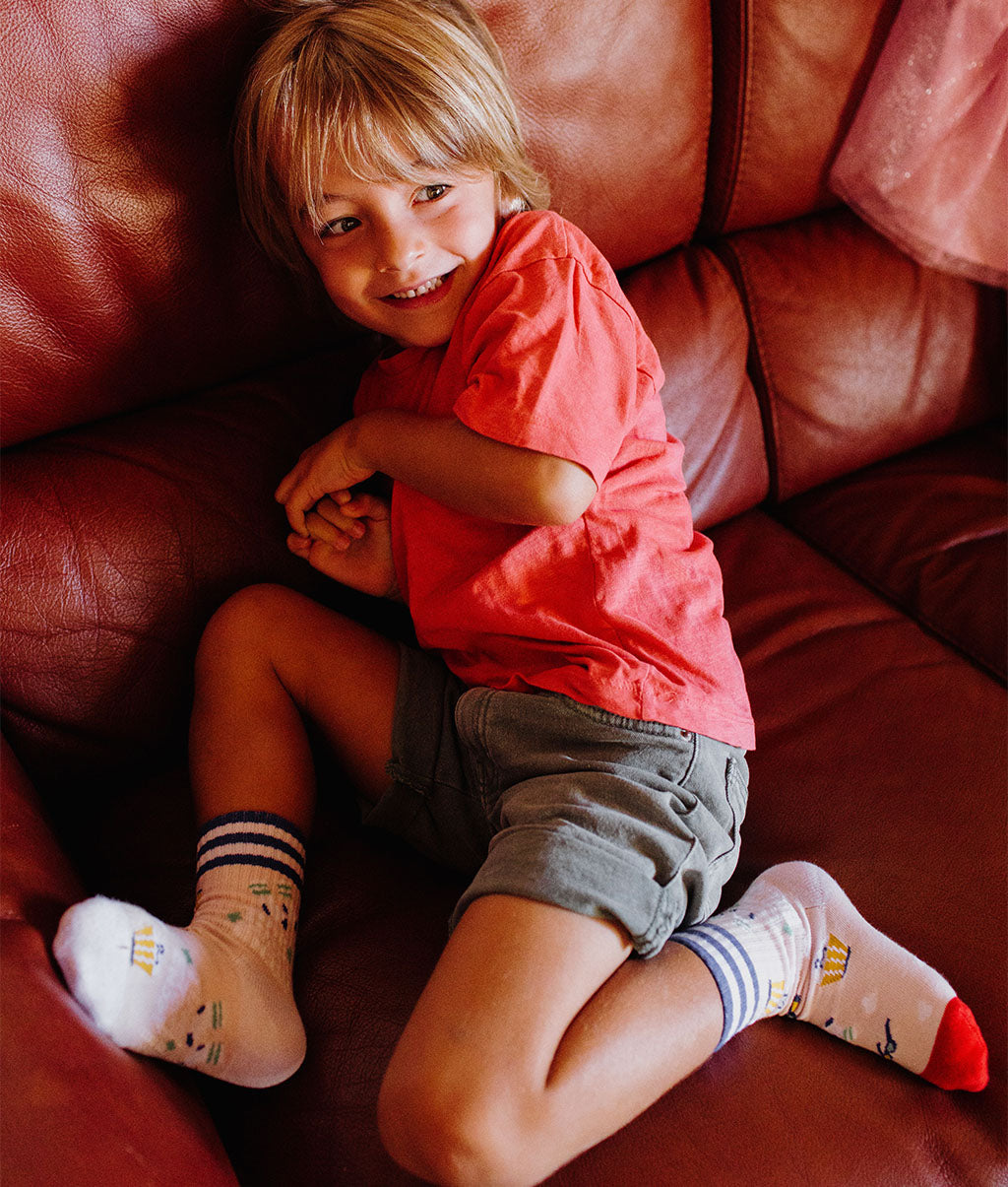 Chaussettes Enfants Enjoy, coton biologique, accessoire coloré, cadeau enfant, dès 1 an, Cool Kids Only !