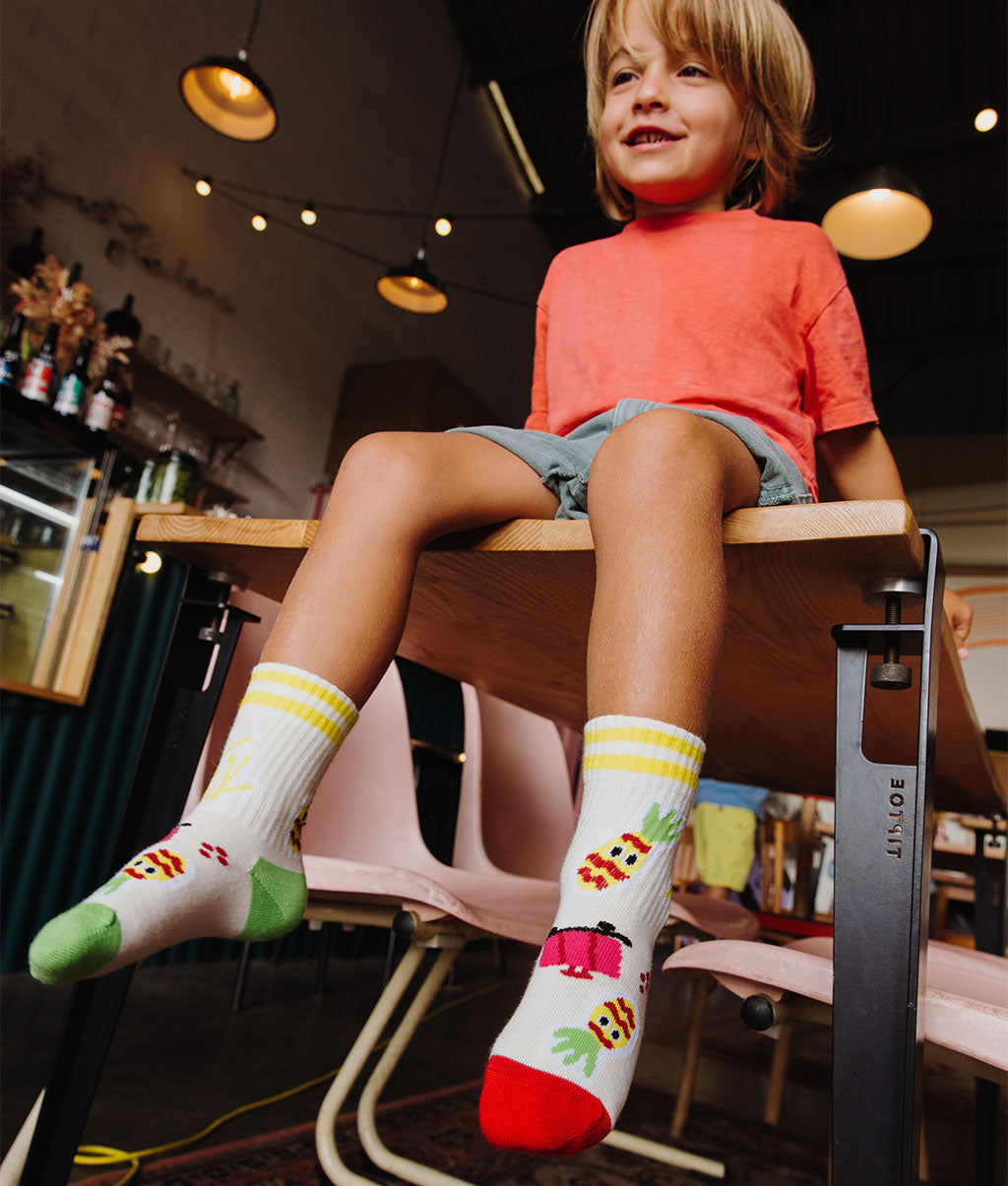 Chaussettes Enfants Cool Trip, coton biologique, accessoire coloré, cadeau enfant, dès 1 an, Cool Kids Only !