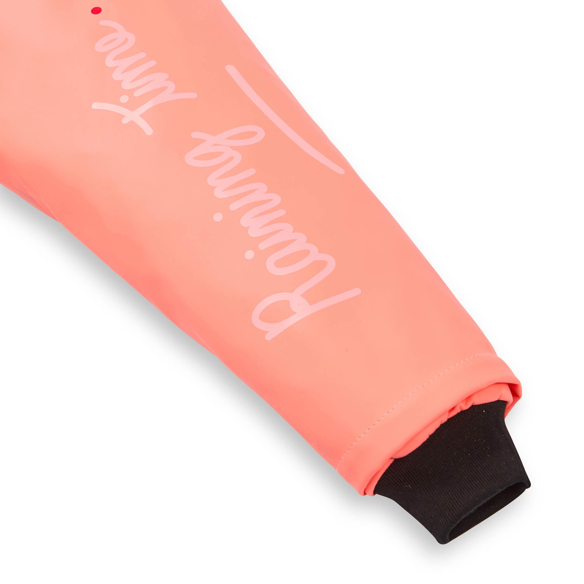 Ciré de Pluie imperméable Pink pour enfant - détail manche