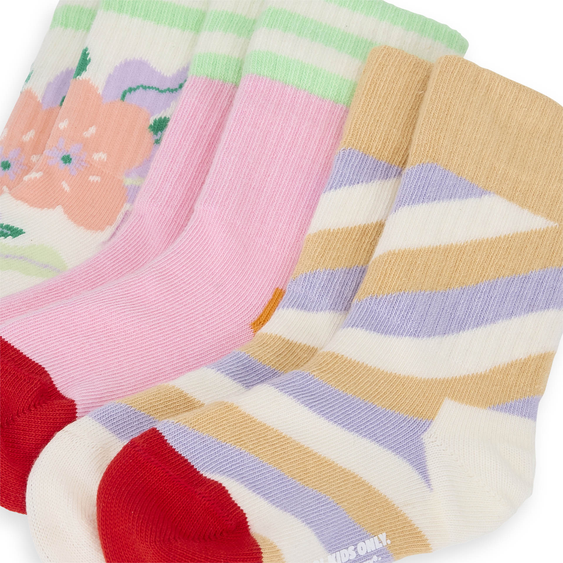 Pack Chaussettes Enfants, coton biologique, accessoire coloré, cadeau enfant, dès 1 an, Cool Kids Only !