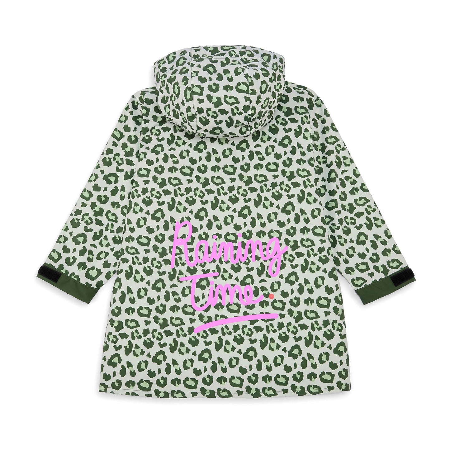 Poncho de pluie Green Leopard