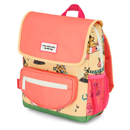 Sac à dos enfant jaune rose imprimé licorne Hello Hossy