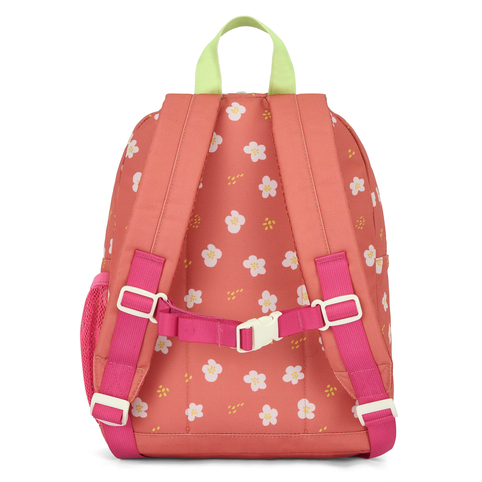 Sac à dos enfant corail motif fleurs bretelles rembourrées Hello Hossy