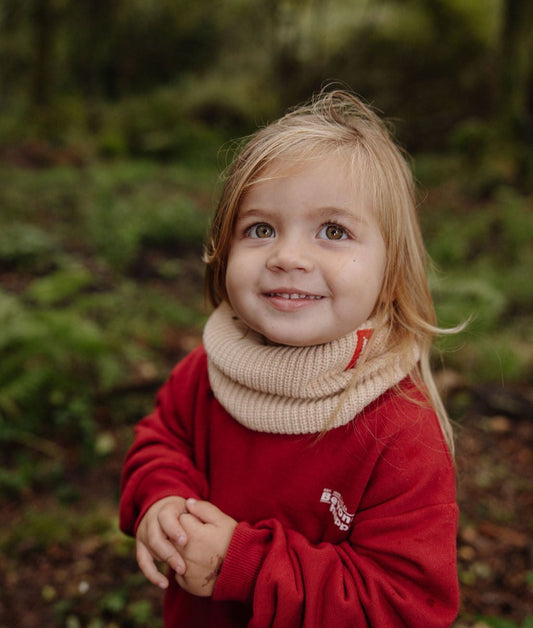 Snood Cocoon Creamy Enfants & Bébés, Cool Kids Only, Hello Hossy