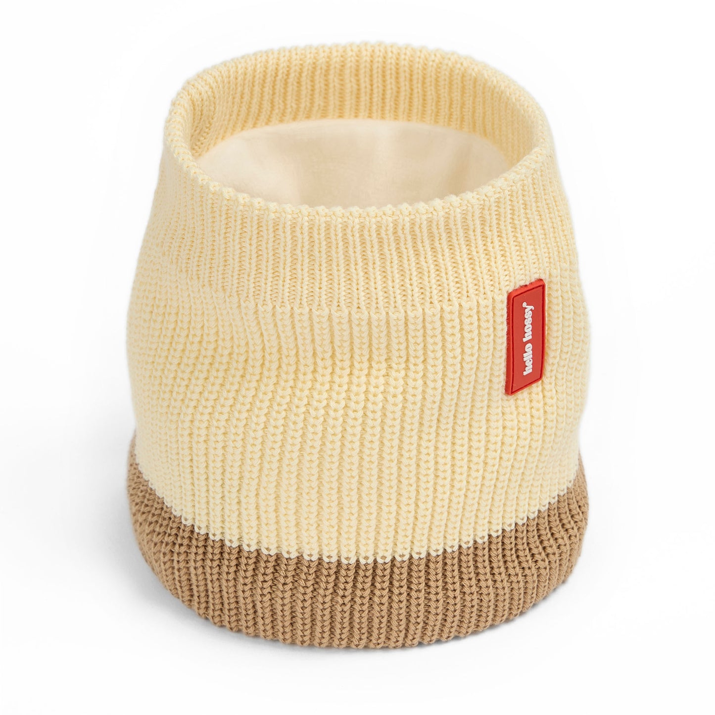 Snood Enfants Cocoon Creamy, coton biologique, doublure polaire, dès 1 an, Cool Kids Only !