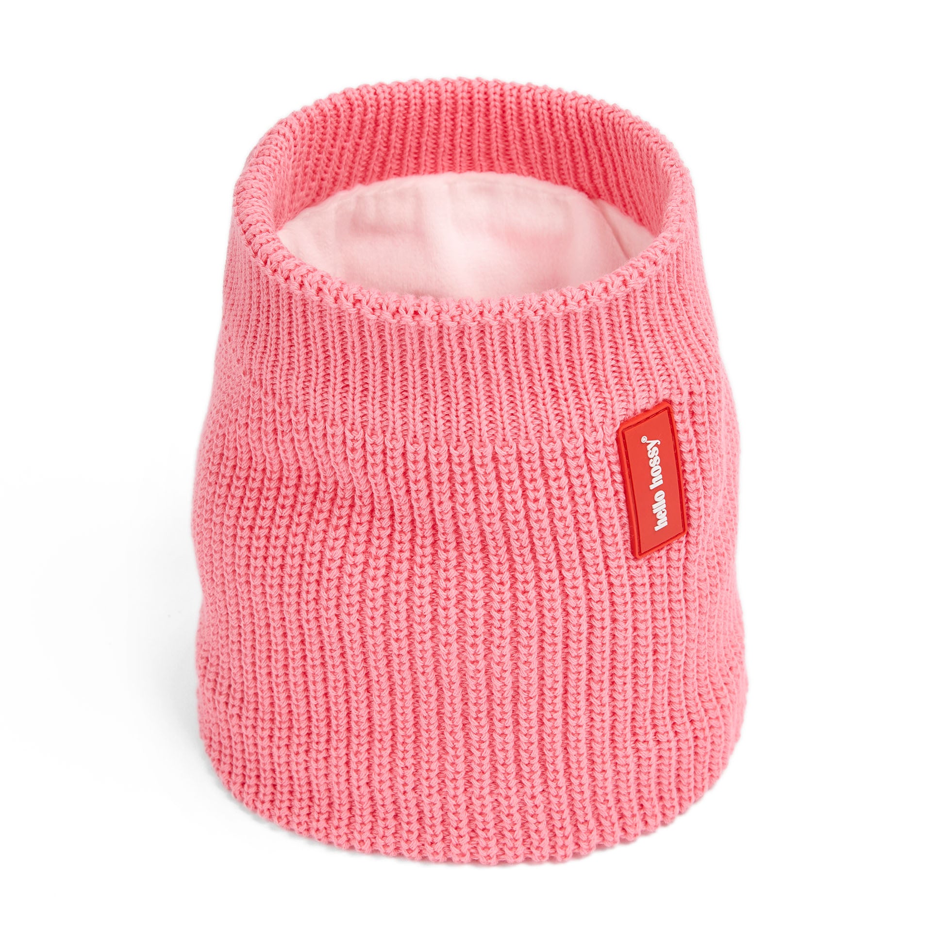 Snood Enfants Cocoon Pink, coton biologique, doublure polaire, dès 1 an, Cool Kids Only !