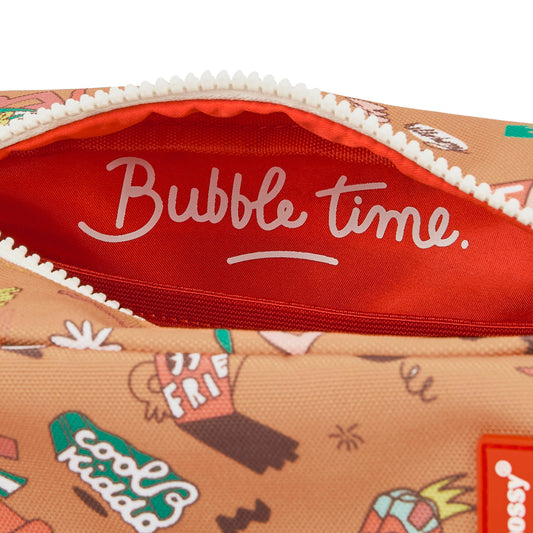 Trousse de toilette enfant marron motif musique Hello Hossy