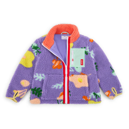 Veste polaire Floral