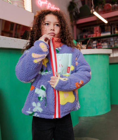 Veste polaire Floral