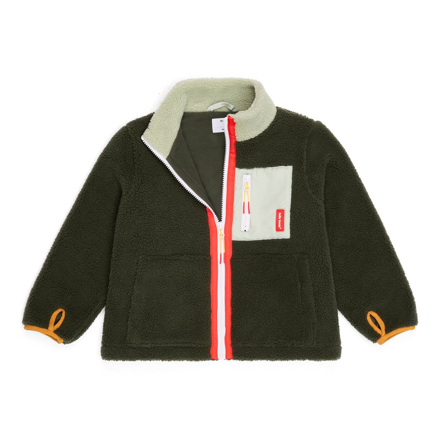 Veste polaire Fluffy Forest