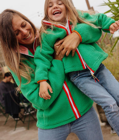 Veste polaire Green Candy