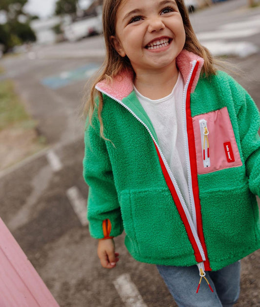 Veste polaire Green Candy
