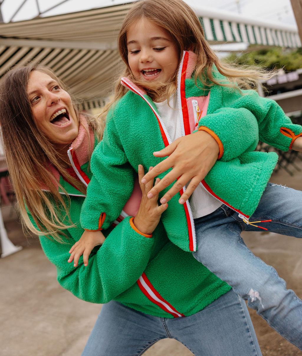 Veste polaire Green Candy