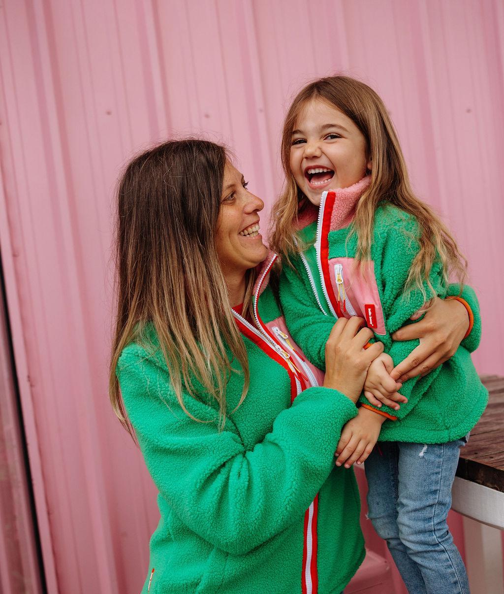 Veste polaire Green Candy