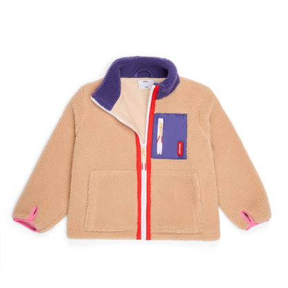 Veste polaire Plum Beige