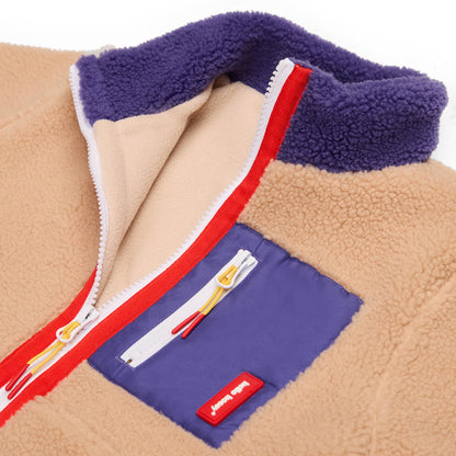 Veste polaire Plum Beige