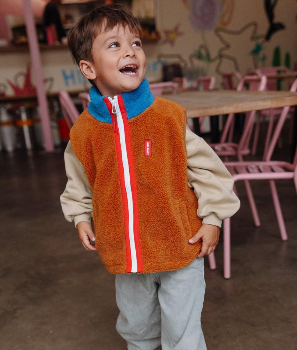 Polaire sans manches Blue Camel
