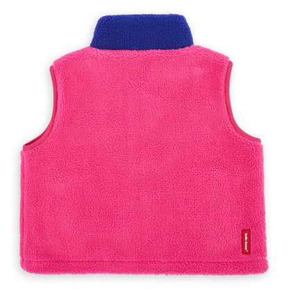 Polaire sans manches Fuchsia