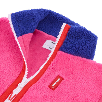 Polaire sans manches Fuchsia