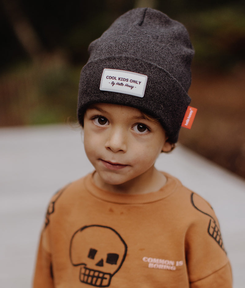 Bonnet Urban Chiné Black