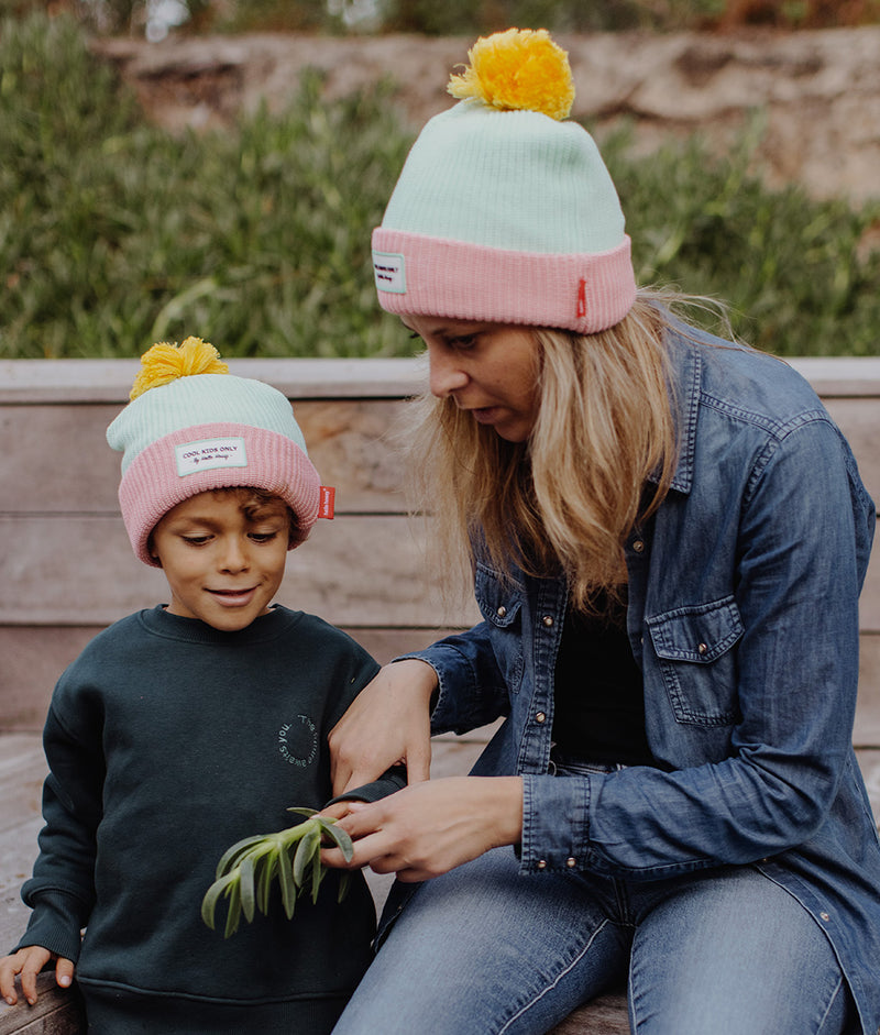 Bonnet Color Block Pastel