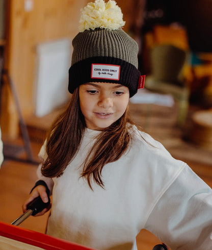 Bonnet Color Block Olive Enfants & Bébés, Cool Kids Only, Hello Hossy