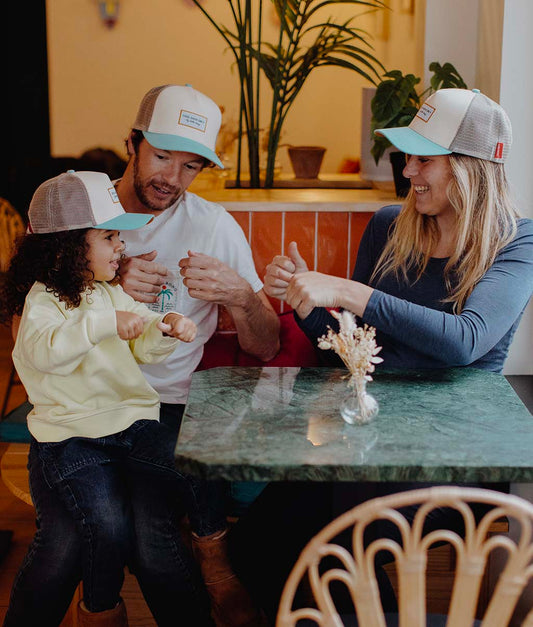 Casquette Parents-Enfants Mini Smooth, style Trucker, matchy-matchy, éco-responsable, dès 9 mois, Cool Kids Only !