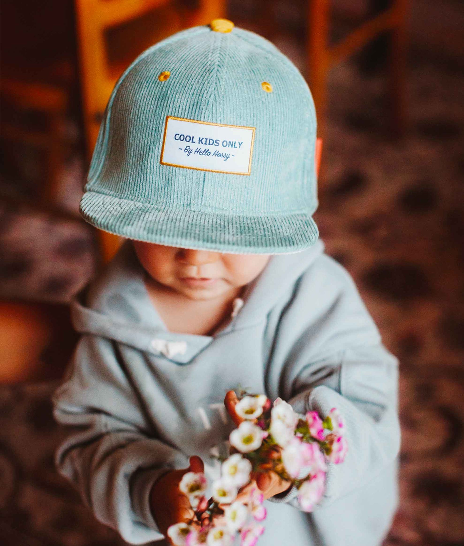 Casquette Sweet Baby Blue Enfants & Bébés, Cool Kids Only, Hello Hossy